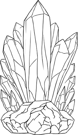 Deep Blue Ocean - Printable coloring page