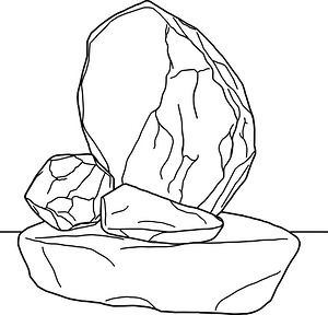 Moonstone Crystal - Printable coloring page